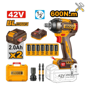 خرید آچار ضربه‌ای شارژی اینکو مدل CIWLI42602