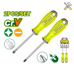 خرید ست 2 عددی پیچ گوشتی 100 میلی متر دایلو مدل DTSS1302
