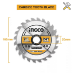 اره دیسکی 1400 وات اینکو مدل CS18538 - تصویر 3