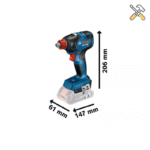 بکس شارژی 18 ولت بوش مدل GDX18V-200 - تصویر 3