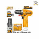 دریل پیچ گوشتی شارژی 12 ولت اینکو مدل CDLI12428
