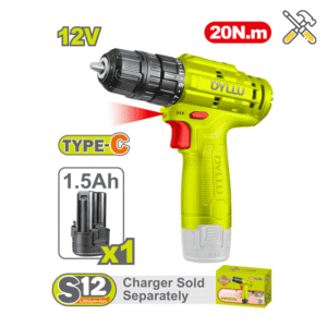 خرید دریل پیچ گوشتی شارژی 12 ولت دایلو مدل DTCDS510