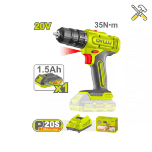 خرید دریل پیچگوشتی 20 ولت 2 باتری دایلو مدل DTCDP512