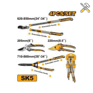 خرید ست 4 عددی قیچی باغبانی اینکو مدل HLT93401