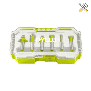 خرید ست 6 عددی تیغ اور فرز نجاری شفت 12 میلی متر دایلو مدل DTRKSR0112