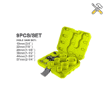 ست 9 عددی مته گردبر فلزی دایلو مدل DTKJ3491 - تصویر 4