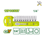 خرید ست بکس 1/4 اینچ 12 عددی دایلو مدل DTST4212
