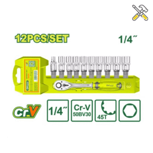 خرید ست بکس 1/4 اینچ 12 عددی دایلو مدل DTST4212