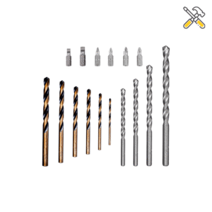 ست مته آهن و دیوار و نوک پیچ گوشتی اینکو مدل AKSDB9165