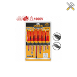 ست پیچ گوشتی 6 عددی عایق برق اینکو مدل HKISD0608 - تصویر 2