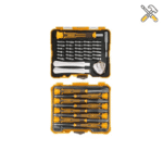 ست پیچ گوشتی و بیت ساعتیر 45 عددی برند اینکو مدل HKSDB0458