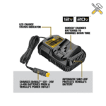 شارژر فندکی دیوالت مدل DCB119
