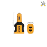 شارژر فندکی دیوالت مدل DXMA1419008 - تصویر 3