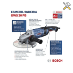 فرز آهنگری بوش مدل GWS30-180PB