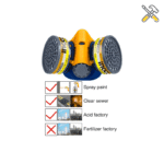 ماسک فیلتر دار اینکو مدل HRS02