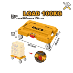 خرید پایه چرخدار جعبه ابزار اینکو مدل HHWB61001