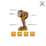 پروژکتور 20 ولت اینکو مدل CWLI20881 - تصویر 2