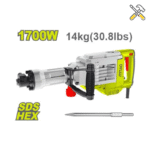 خرید چکش تخریب 1700 وات 14 کیلویی دایلو مدل DTDB1D90