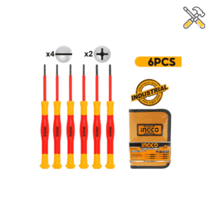 ست پیچ گوشتی 6 عددی ریز ساعتی اینکو مدل HKPSD0601