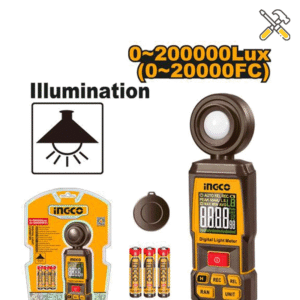 خرید لوکس‌متر دیجیتال اینکو (INGCO) مدل HETLU031