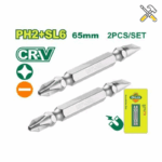 خرید ست 2 عددی سر پیچ گوشتی تخت و چهارسو 65 میلی متر دایلو مدل DTSV0K11